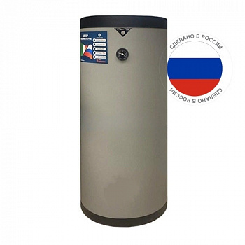 Бойлер косвенного нагрева STRATTOS Classic 300 (320L) серый с фланцем под ТЭН